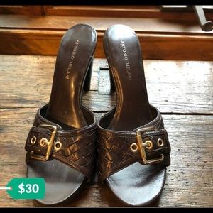 Antonio Milani Brown heels